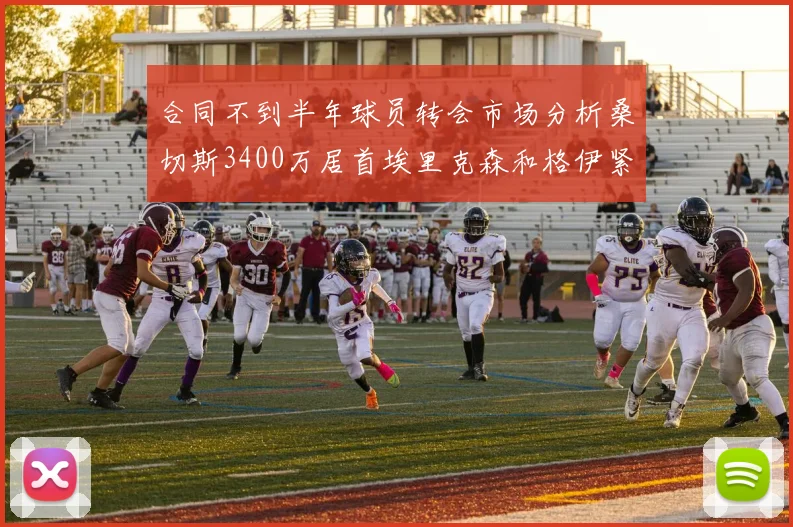 合同不到半年球员转会市场分析桑切斯3400万居首埃里克森和格伊紧随其后